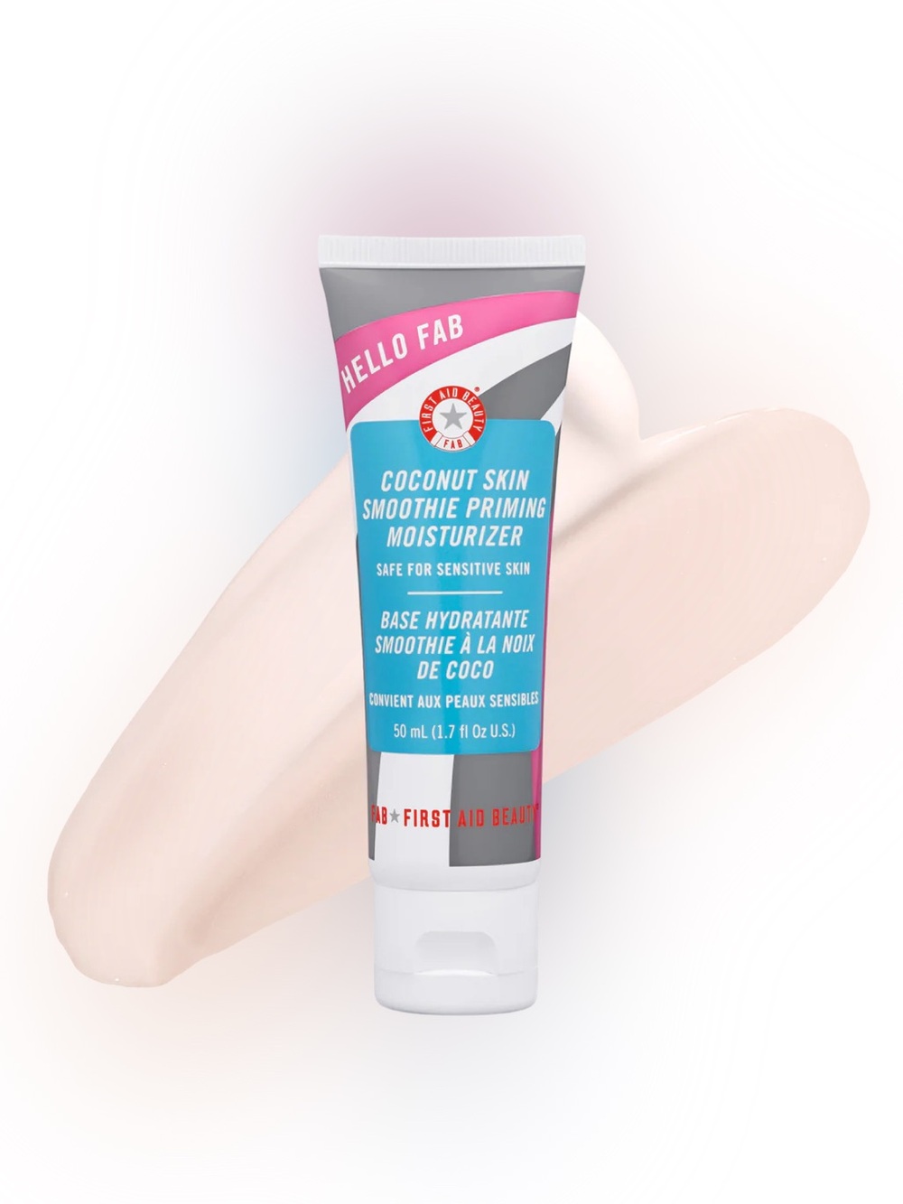 NIB Hello Fab Coconut Skin Smoothie Priming Moisurizer